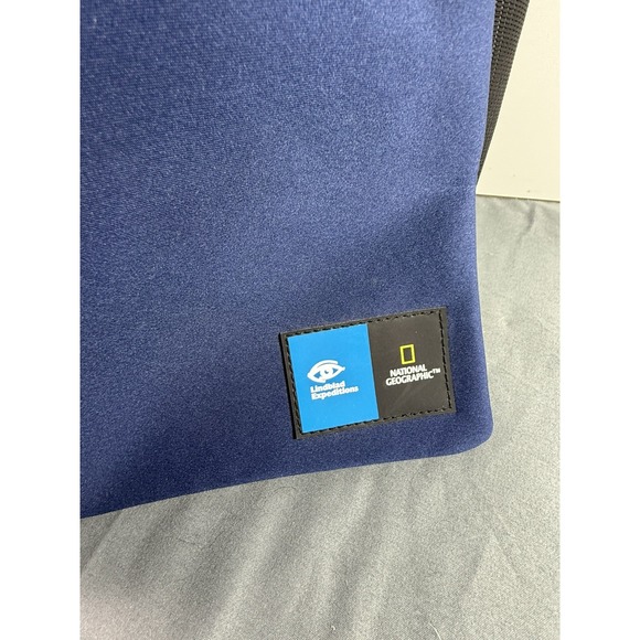 National Geographic Bag Expeditions Black Waterproof Backpack With Metal Logo - Picture 10 of 14